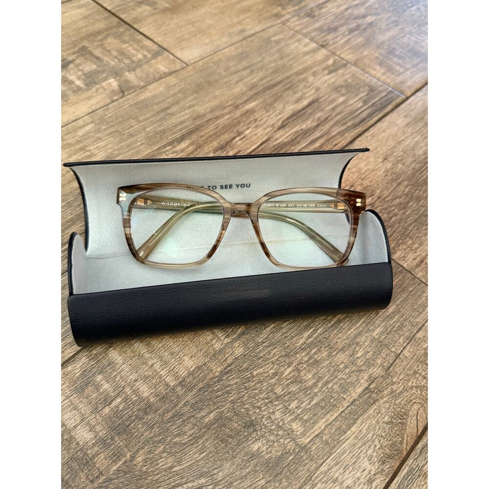 Warby Parker Hughes Eyeglasses Chestnut Crystal Colorway — image 5 of 7
